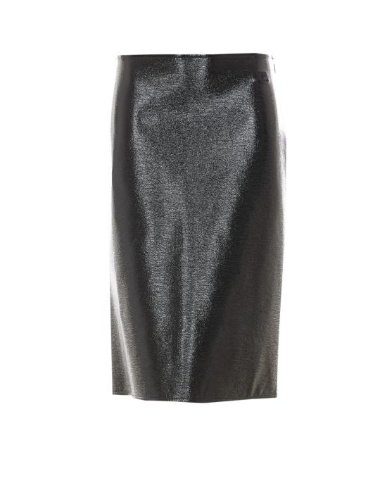 26FW 쿠레쥬 미디 스커트 326CJU397VY0014 9999 Black