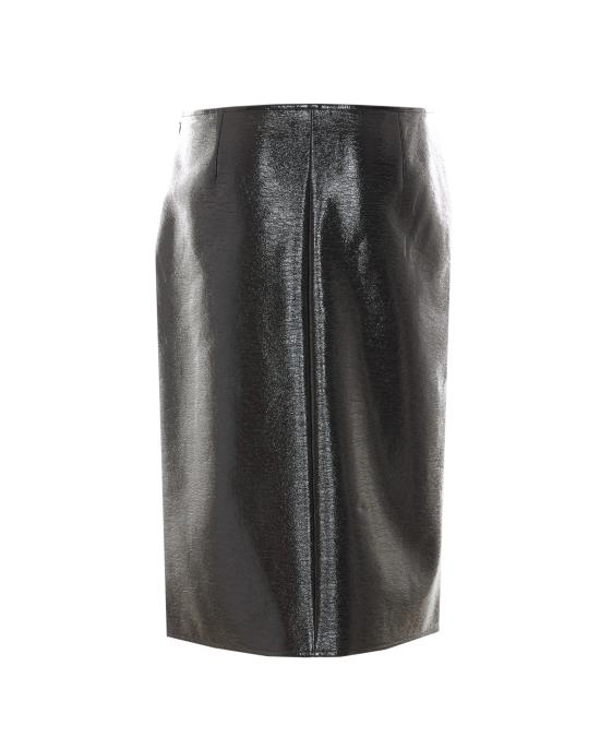 26FW 쿠레쥬 미디 스커트 326CJU397VY0014 9999 Black - COURREGES