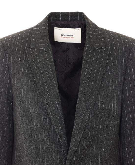26FW 자딕앤볼테르 수트 자켓 WWBL01980 023 Grey - ZADIG & VOLTAIRE