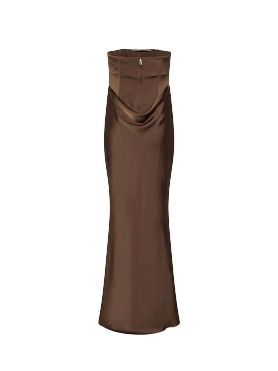 26FW 로테이트 롱 원피스 116336 2910 CHICORY COFFEE - ROTATE