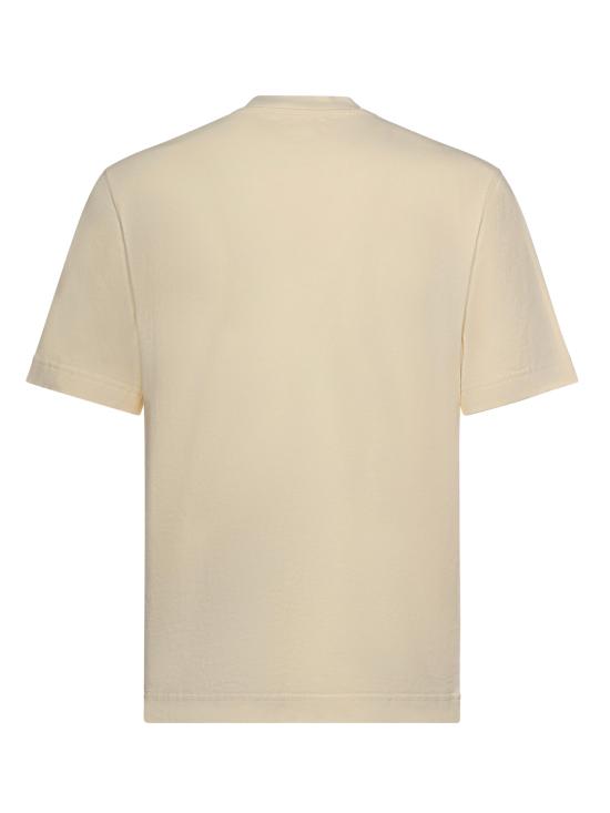 26FW 자크뮈스 그로그랭 로고 티셔츠 TSM00133AJ00226 150 BEIGE - JACQUEMUS