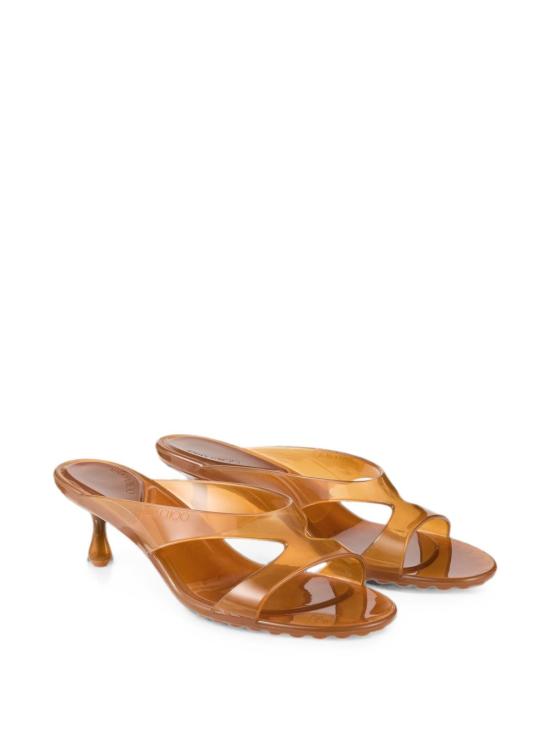 26FW 지미추 뮬/슬리퍼 JELLYDROP50 TPZAMBER ORANGE - JIMMY CHOO