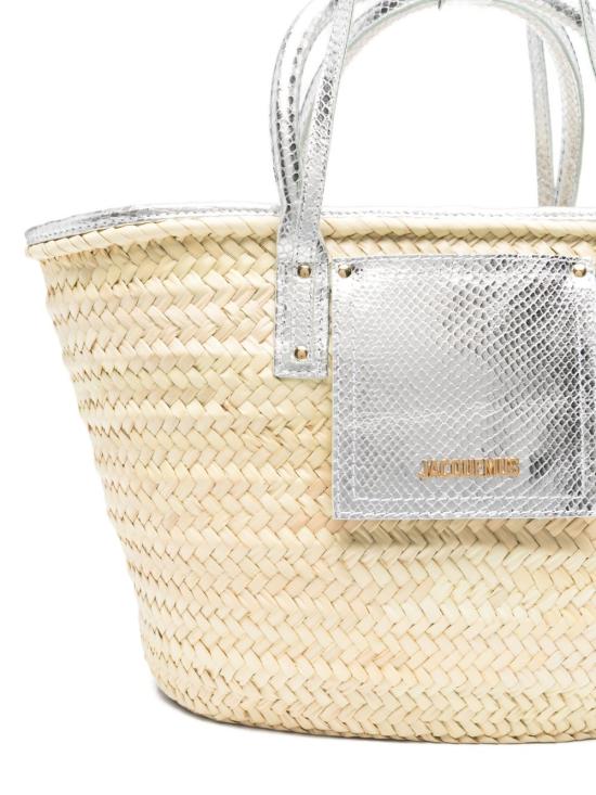 26SS JACQUEMUS RESORT 토트백 BAW00045 AC05A04980 SILVER - OTHER BRANDS