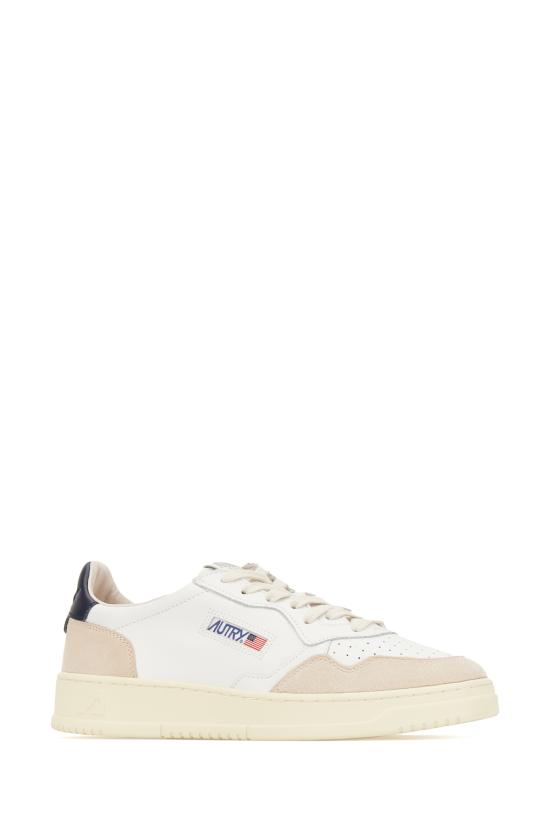 26FW 오트리 메달리스트 로우 스니커즈 AULMLS28 WHTBLUE - AUTRY