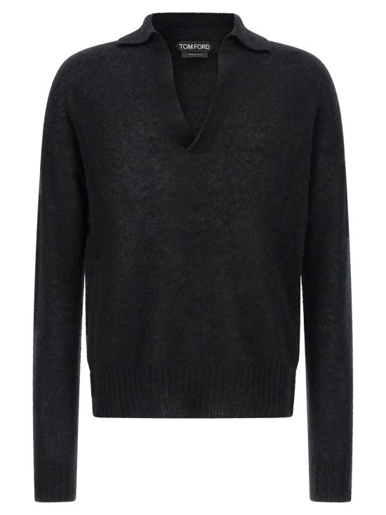 26FW 톰포드 스웨터 KPL058YMK126NAA Black
