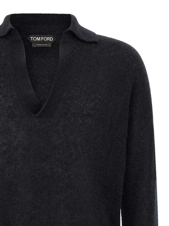 26FW 톰포드 스웨터 KPL058YMK126NAA Black - TOMFORD