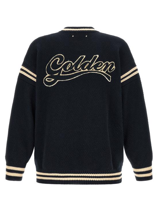 26FW 골든구스 스웨터 GMP02863P0026725048650486 Blue - GOLDEN GOOSE