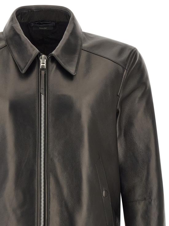 26FW 톰포드 가죽 자켓 LBS095LMN028NAA Black - TOMFORD