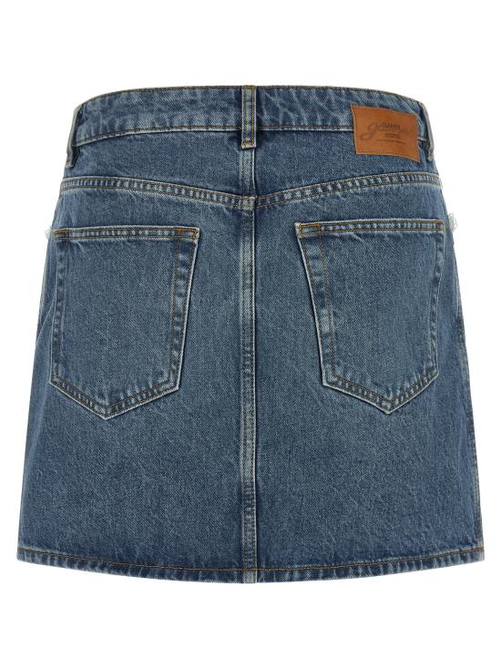 26FW 가니 데님 스커트 A1090291569 Blue - GANNI