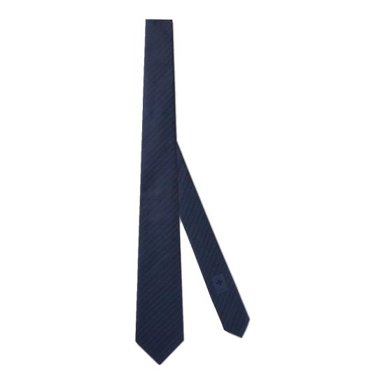 26SS 구찌 넥타이 853352 4E009 4000 DARK BLUE DOM