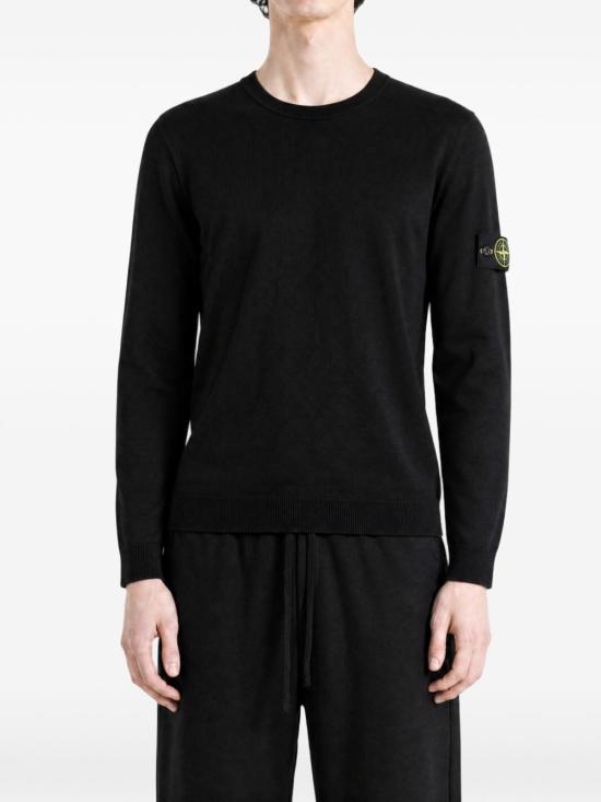 26FW 스톤 아일랜드 스웨터 5100071 S00C4V0029 Nero - STONE ISLAND