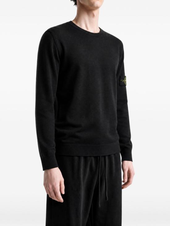 26FW 스톤 아일랜드 스웨터 5100071 S00C4V0029 Nero - STONE ISLAND