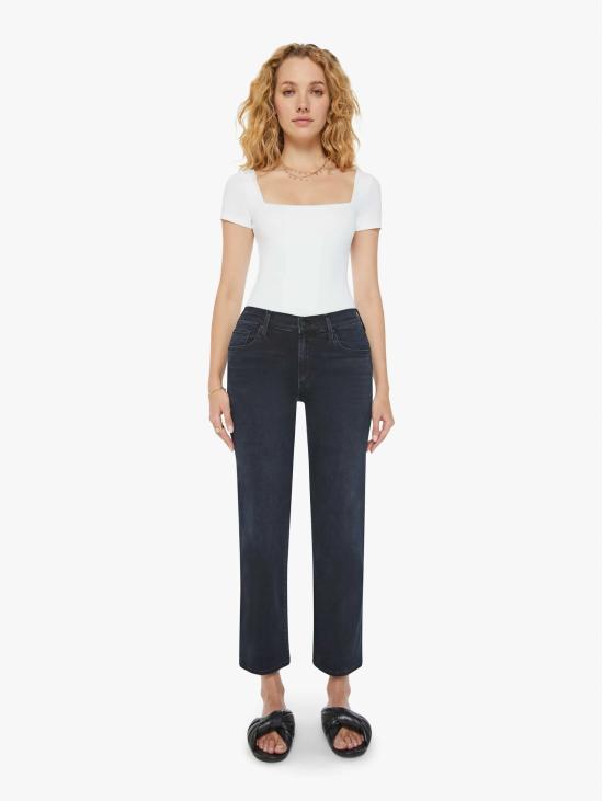 26FW 마더 데님 팬츠 베니스의 Jeans Gamba Dritta con Vita Media Night - MOTHER