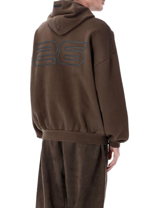 26SS 피어오브갓 후드 티셔츠 192HO256563FBROWN Brown - FEAR OF GOD