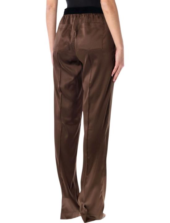 26SS 톰포드 스트레이트 팬츠 PAW683FAX881ECD Brown - TOMFORD