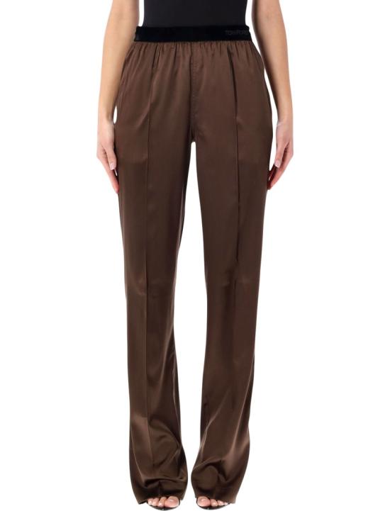 26SS 톰포드 스트레이트 팬츠 PAW683FAX881ECD Brown
