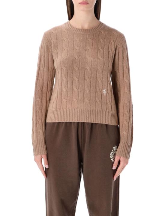 25FW 스포티앤리치 스웨터 WS06665302BE028 Brown