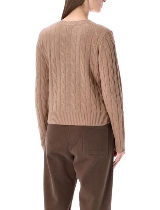 25FW 스포티앤리치 스웨터 WS06665302BE028 Brown - SPORTY & RICH