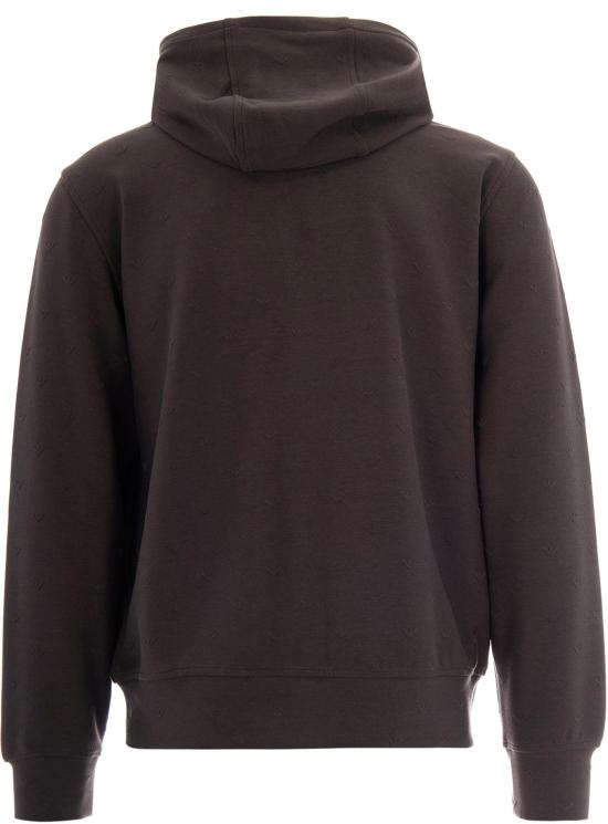 26SS 엠포리오 아르마니 후드 티셔츠 8056643712536 BROWN - EMPORIO ARMANI