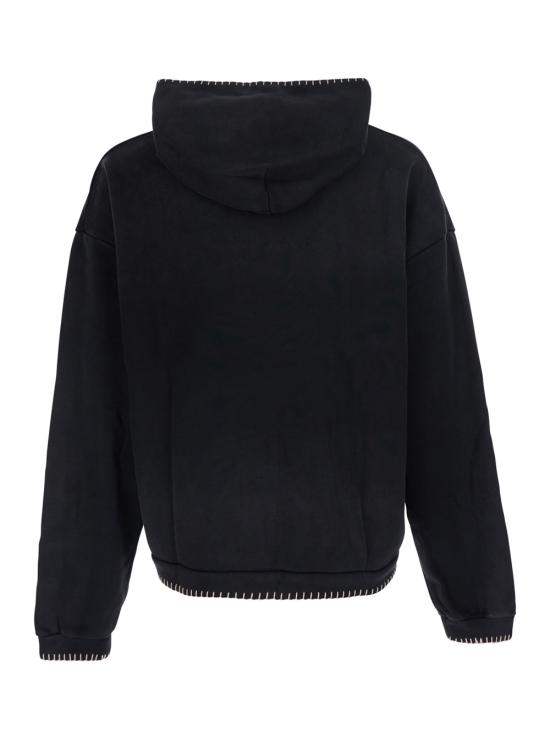 26FW 파운드 후드 티셔츠 FOPF26HO010120027 Black - FOUND