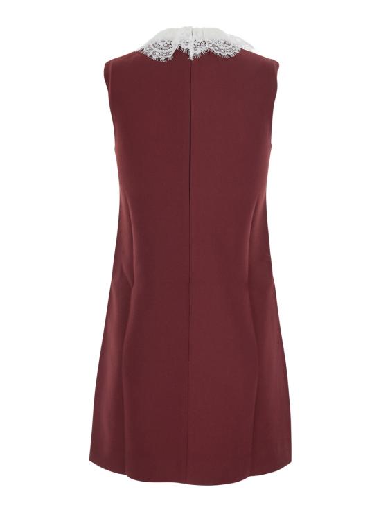 26FW 셀프 포트레이트 숏 원피스 PF26001SBBUBURGUNDY Bordeaux - SELF PORTRAIT