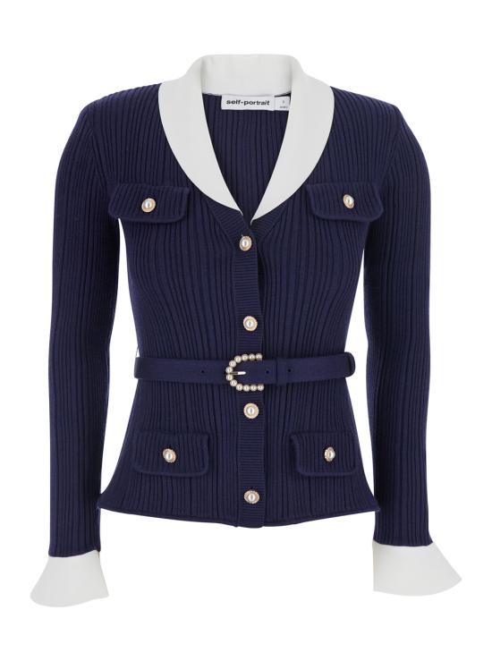 26FW 셀프 포트레이트 자켓 PF26131CNNAVY Blu