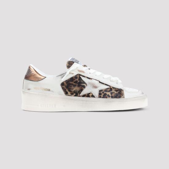 26FW 골든구스 스니커즈 GWF00333 F008491 81551 BEIGE BROWN BLACK - GOLDEN GOOSE