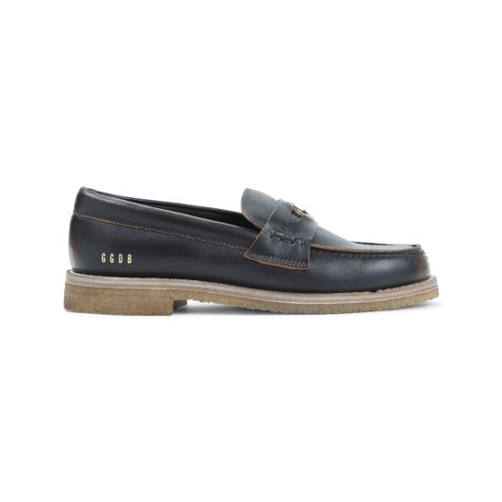 26FW 골든구스 로퍼 GWF01134 F008809 90541 BLACK LIGHT BROWN - GOLDEN GOOSE