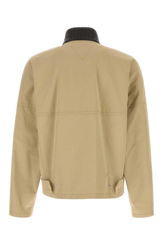 26SS 보테가베네타 컴팩트 코튼 자켓 852530V6KO0 2549 Beige o Tan - BOTTEGA VENETA
