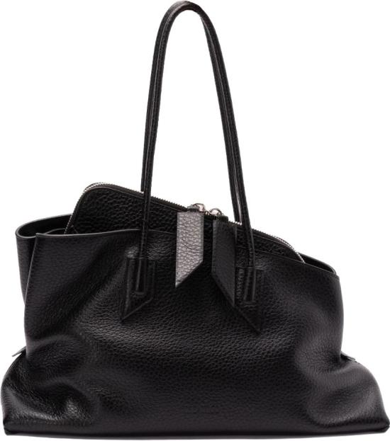 26FW 디 아티코 라 파세지아타 미디엄 탑 핸들 백 250WAH00054LBT117AA100 BLACK