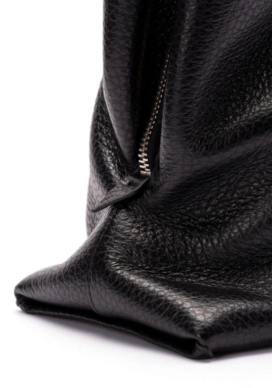 26FW 디 아티코 라 파세지아타 미디엄 탑 핸들 백 250WAH00054LBT117AA100 BLACK - THE ATTICO