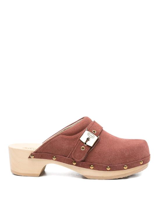 26SS 숄 뮬/슬리퍼 F32326PESCURACLOG50RED Pink