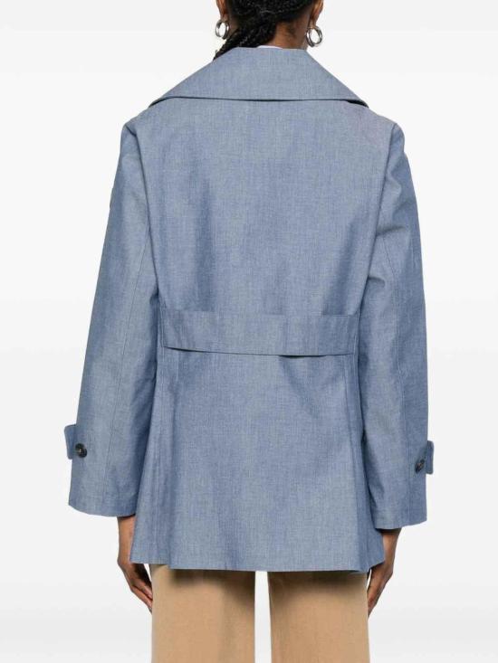 26SS 세이브더덕 트렌치 코트 D31600WDENI2290074 Light Blue - SAVE THE DUCK