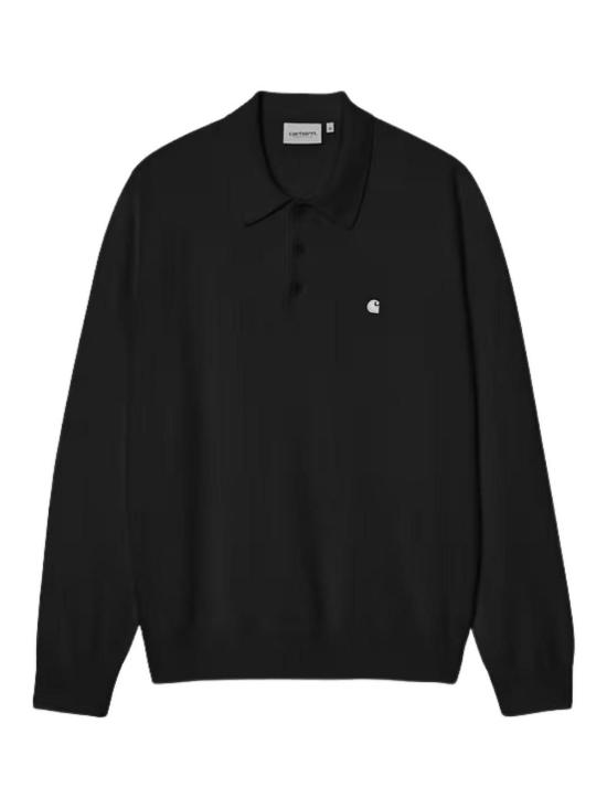 26SS 칼하트 폴로 티셔츠 I0361620D2XX Black