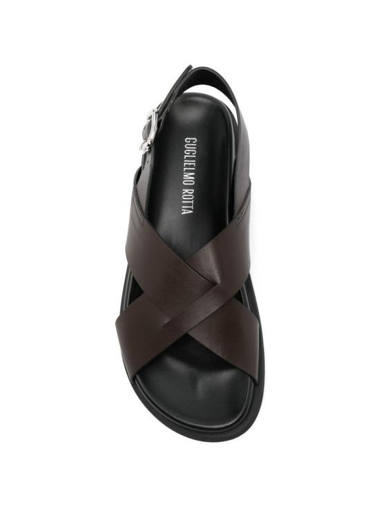 26SS 굴리엘모 로타 샌들 7578TWILLRANCH0005 Brown - GUGLIELMO ROTTA