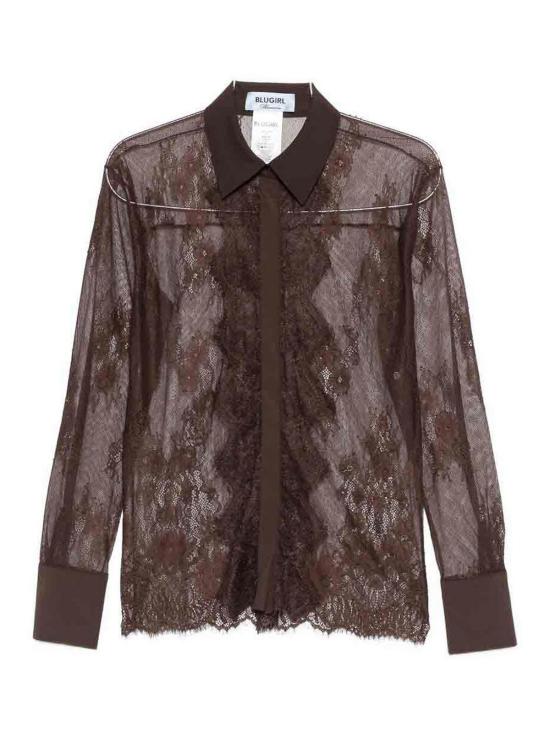 26SS 블루걸 셔츠 RA6155J390190913 Dark Brown