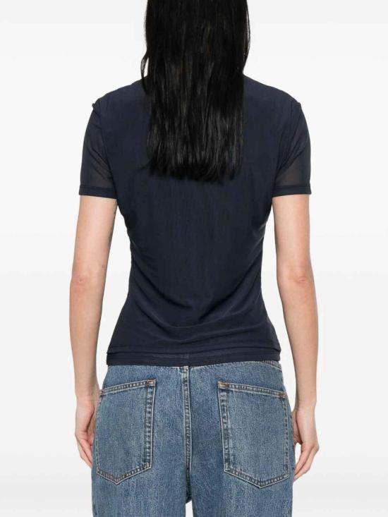 26SS 블루걸 반팔 티셔츠 RA6040J390393713 Black - BLUGIRL