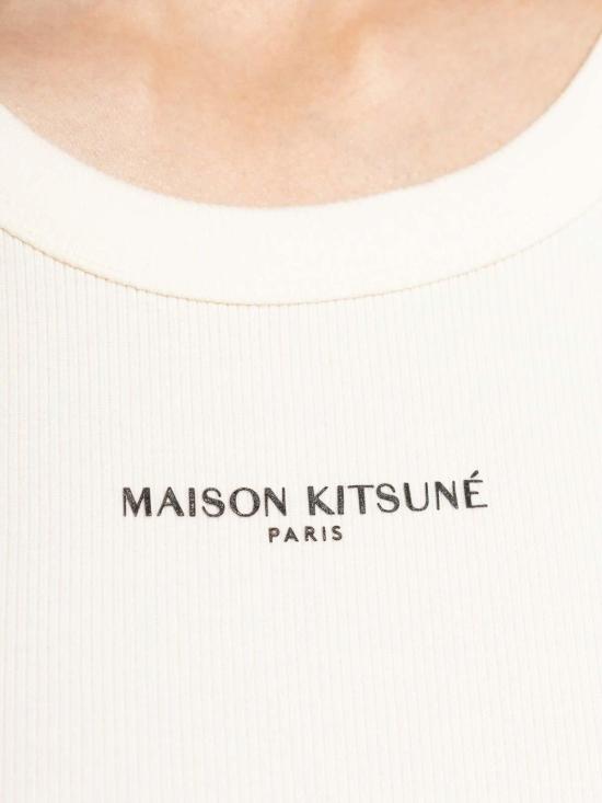 26SS 메종키츠네 민소매 티셔츠 QW00600KA00330063 BEIGE - MAISON KITSUNE