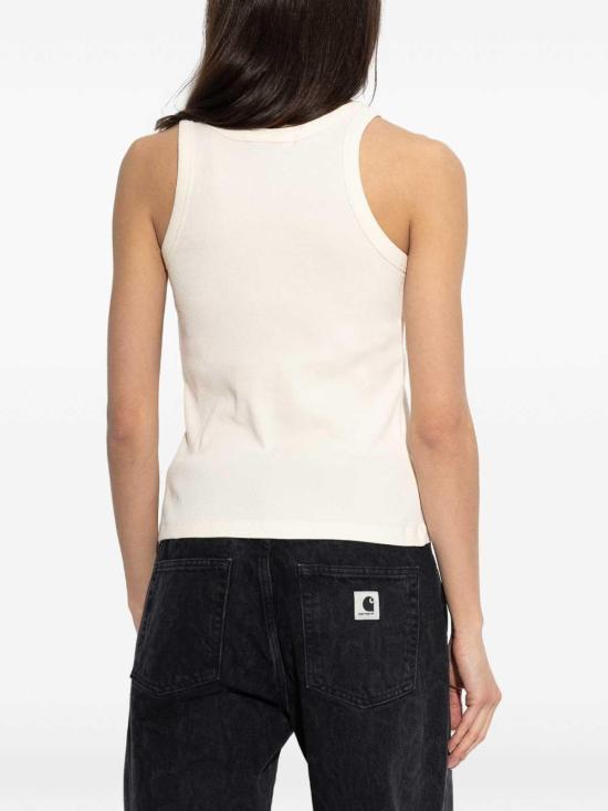26SS 메종키츠네 민소매 티셔츠 QW00600KA00330063 BEIGE - MAISON KITSUNE