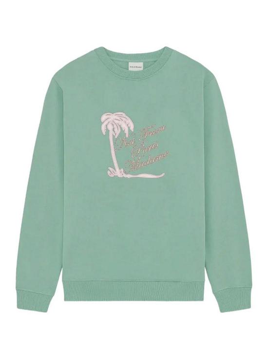 26SS 드롤드무슈 스웨터 KSW190CO127WG Green