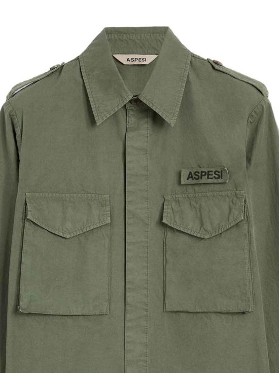 26SS 아스페시 셔츠 CE10G17885393 Green - ASPESI