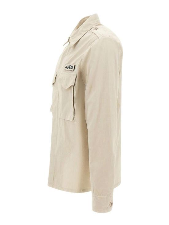 26SS 아스페시 셔츠 CE10G17885177 Beige - ASPESI