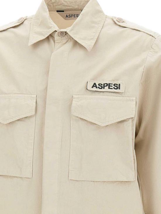26SS 아스페시 셔츠 CE10G17885177 Beige - ASPESI