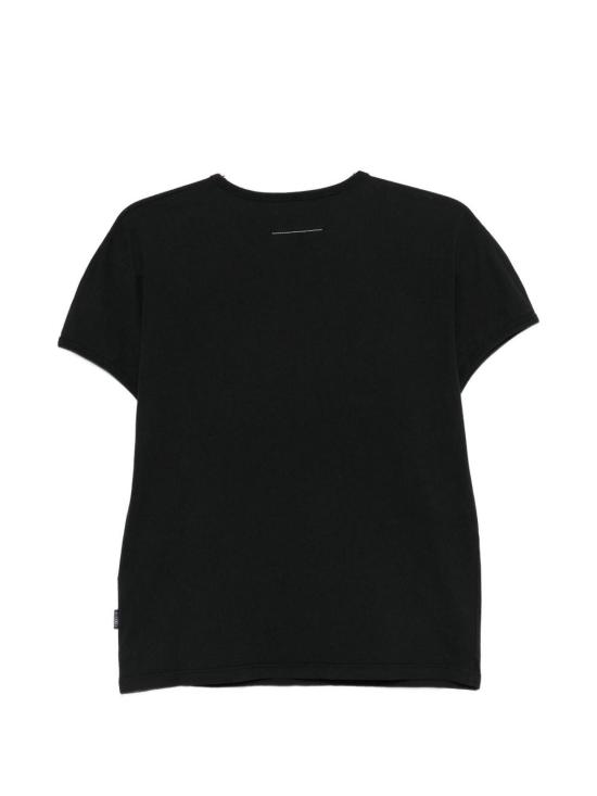 26SS MM6 메종마르지엘라 반팔 티셔츠 S62GD0212M20108900 Black - MM6 MAISON MARGIELA