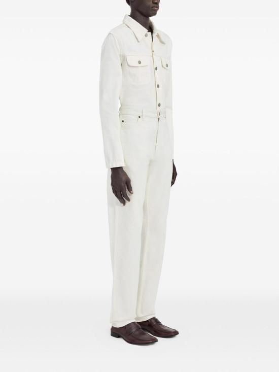 26SS MM6 메종마르지엘라 스트레이트 팬츠 SH2LA0056M30071101 White - MM6 MAISON MARGIELA