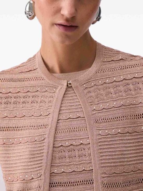 26SS 리우조 자켓 CA6237MA06SA4389 Pink - LIU JO