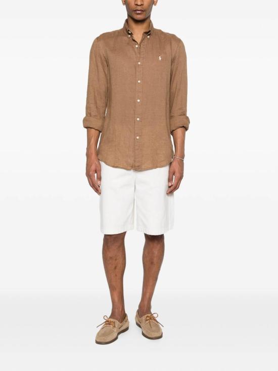 26SS 폴로 랄프로렌 셔츠 710966294505 Brown - POLO RALPH LAUREN