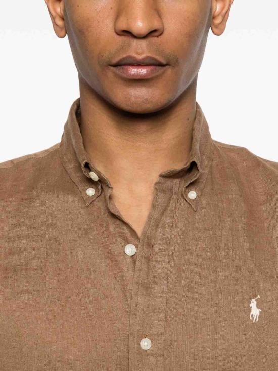 26SS 폴로 랄프로렌 셔츠 710966294505 Brown - POLO RALPH LAUREN