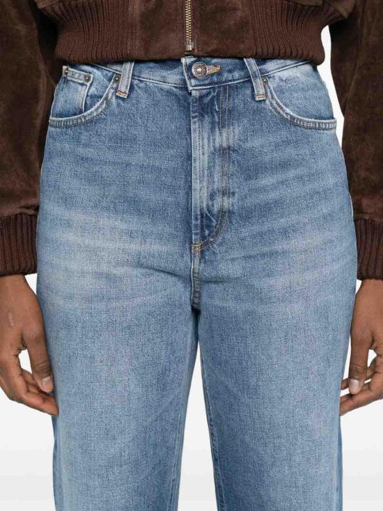 26SS 돈답 스트레이트 팬츠 DP784DFE286D800 Blue - DONDUP