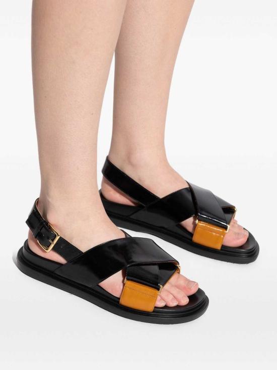 26SS 마르니 샌들 FBMS015701P4574ZO525 Black - MARNI